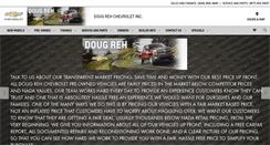 Desktop Screenshot of dougrehchevrolet.com